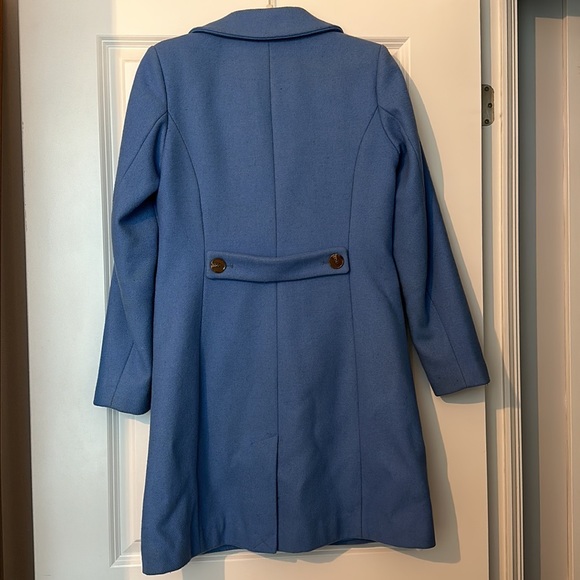 1 Madison Wool Blend Blue Periwinkle Coat Size Small - Picture 3 of 3